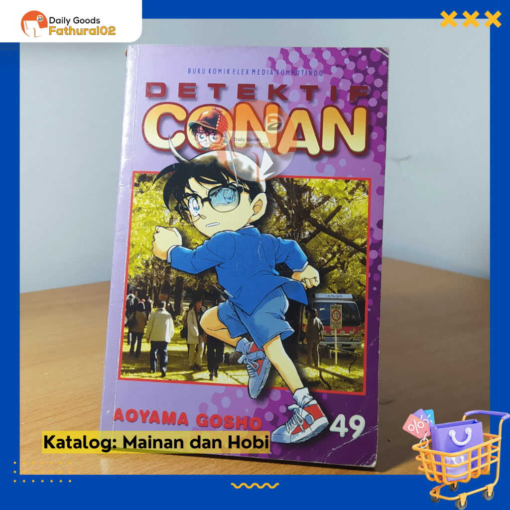 Jual Buku Komik Konan Serial Detective Conan 1 - 86 Aoyama Gosho Elex ...