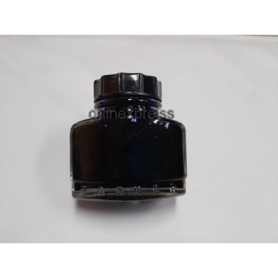 Encre Quink Parker Noir 57 Ml - Flacon Z45 Pour Stylos Plume, Permanente