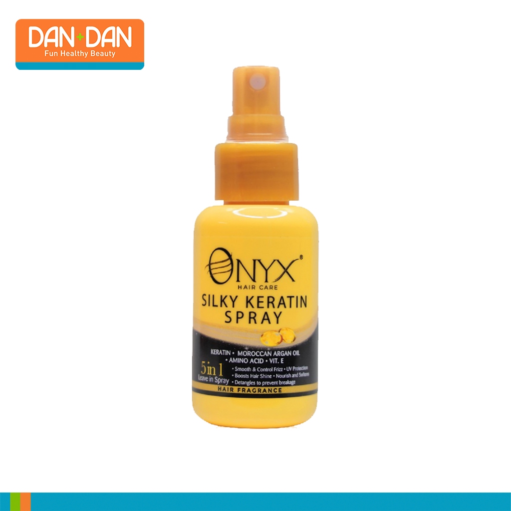 Jual ONYX Hair Care Silky Keratin Spray Vitamin Rambut - 50ml (435543 ...