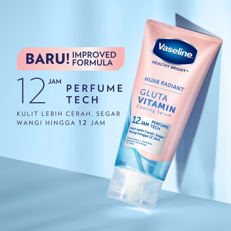 Jual Vaseline Hijab Radiant Gluta Vitamin Cooling Serum With 12hour 180ml Shopee Indonesia 8029