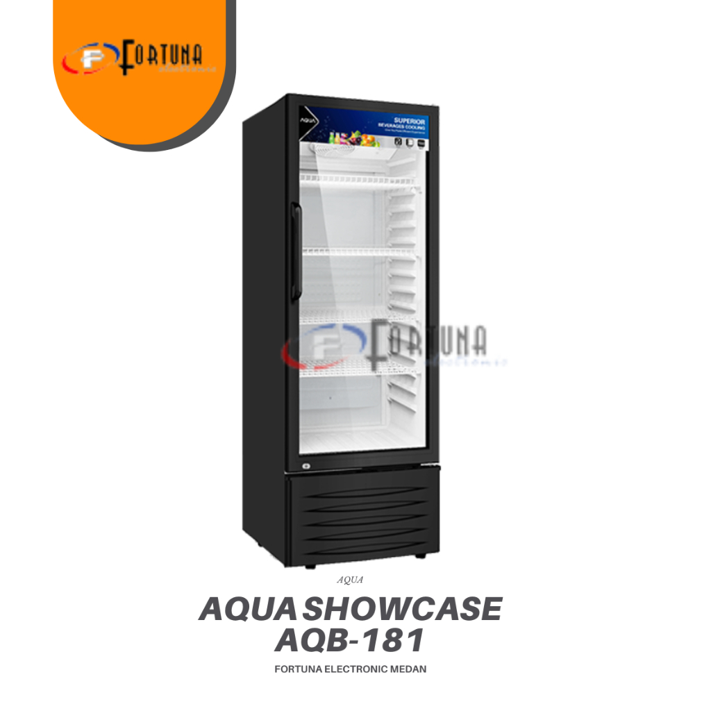 Jual SHOWCASE AQUA AQB 181 4 RAK AQB181 165 LITER MEDAN | Shopee Indonesia