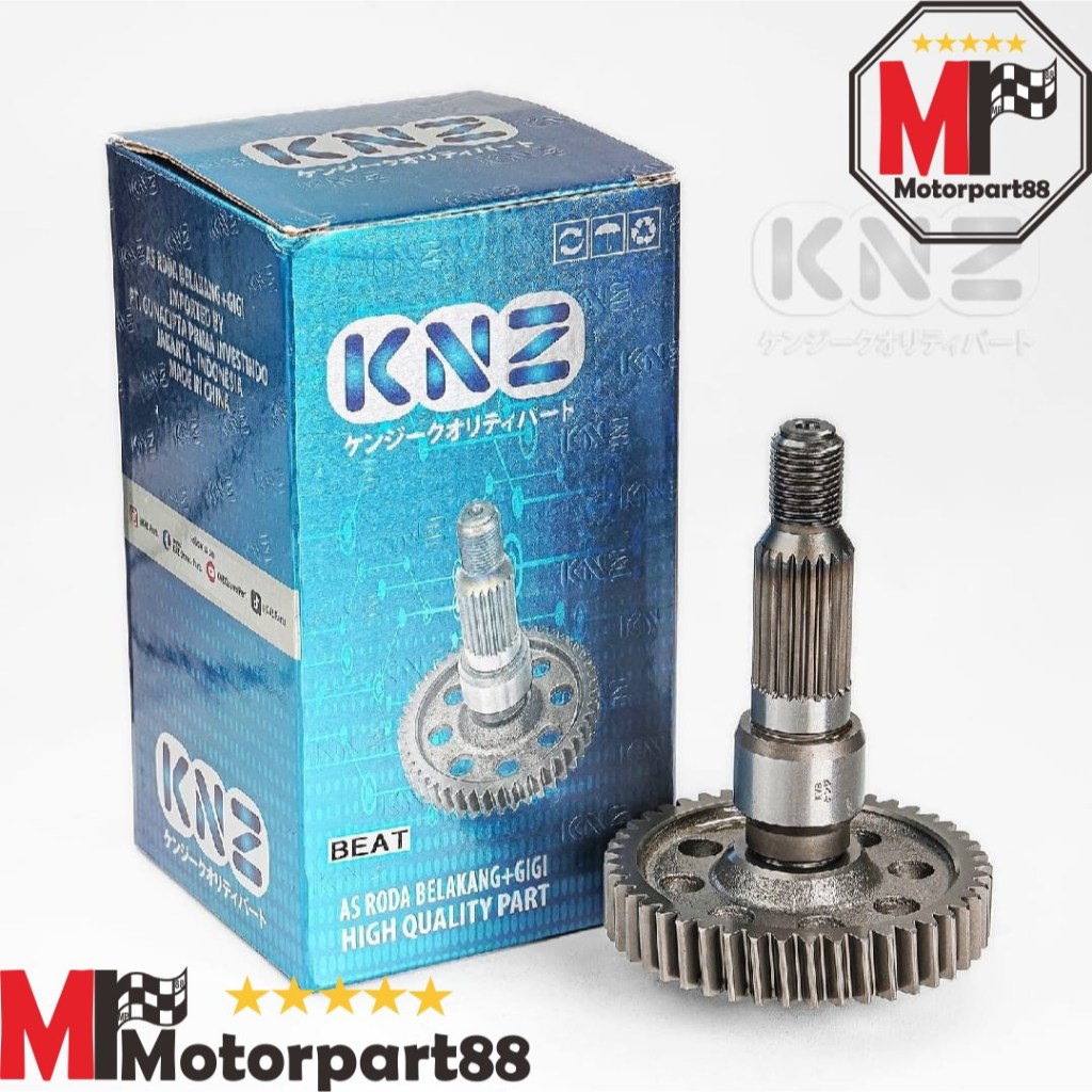 Jual AS RODA MATIC BELAKANG + GIGI BEAT KARBU SPACY SCOOPY KARBU KVY ...