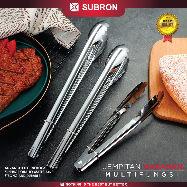 Jual SUBRON Jepitan Capitan Makanan Kue Roti Multifungsi Panjang ...