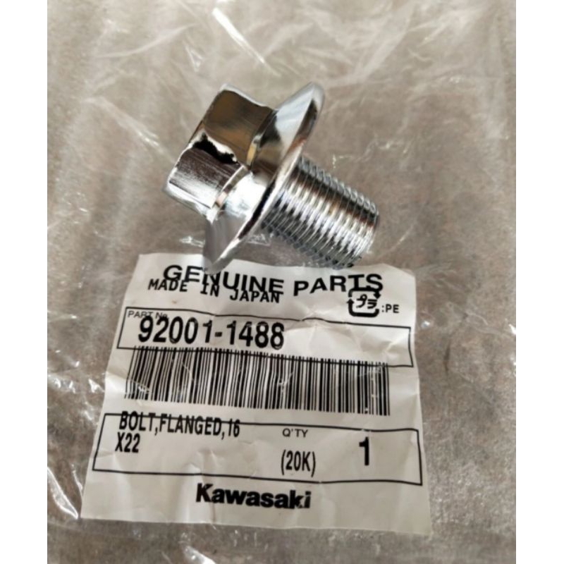 Jual BOLT BAUT SEGITIGA ATAS NINJA 150R RR BAUT SEGITIGA ATAS KAWASAKI ...