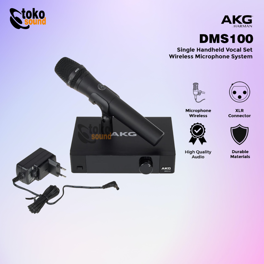 Jual AKG DMS100 Digital Wireless Handheld Microphone System Shopee Indonesia