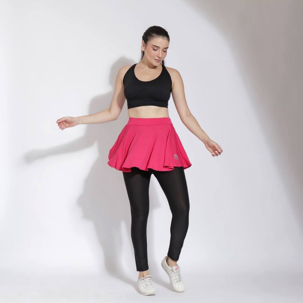 Jual MANIAK Rok Legging Panjang 2in1 High Waist Olahraga Wanita Skirt ...