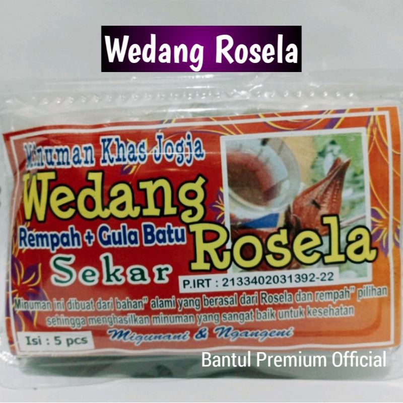 Jual SEKAR Wedang Rosela Komplit Rempah + Gula Batu Kualitas Premium ...