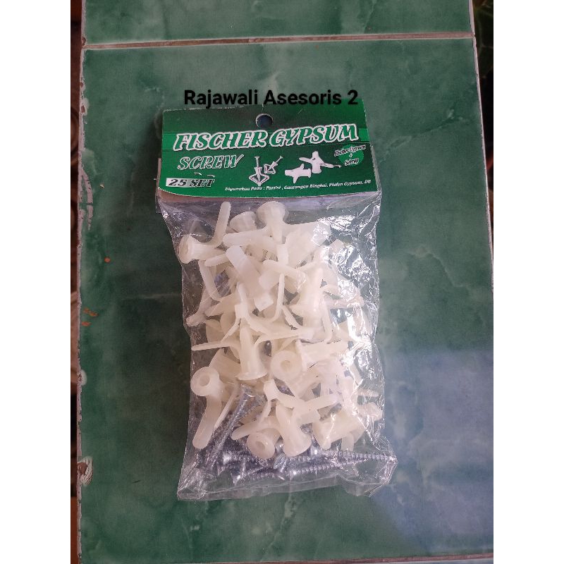 Jual Fischer Gypsum Sekrup Skrup Pack Set Shopee Indonesia