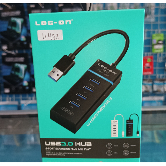 Jual USB HUB LOG-ON 3.0 | Shopee Indonesia