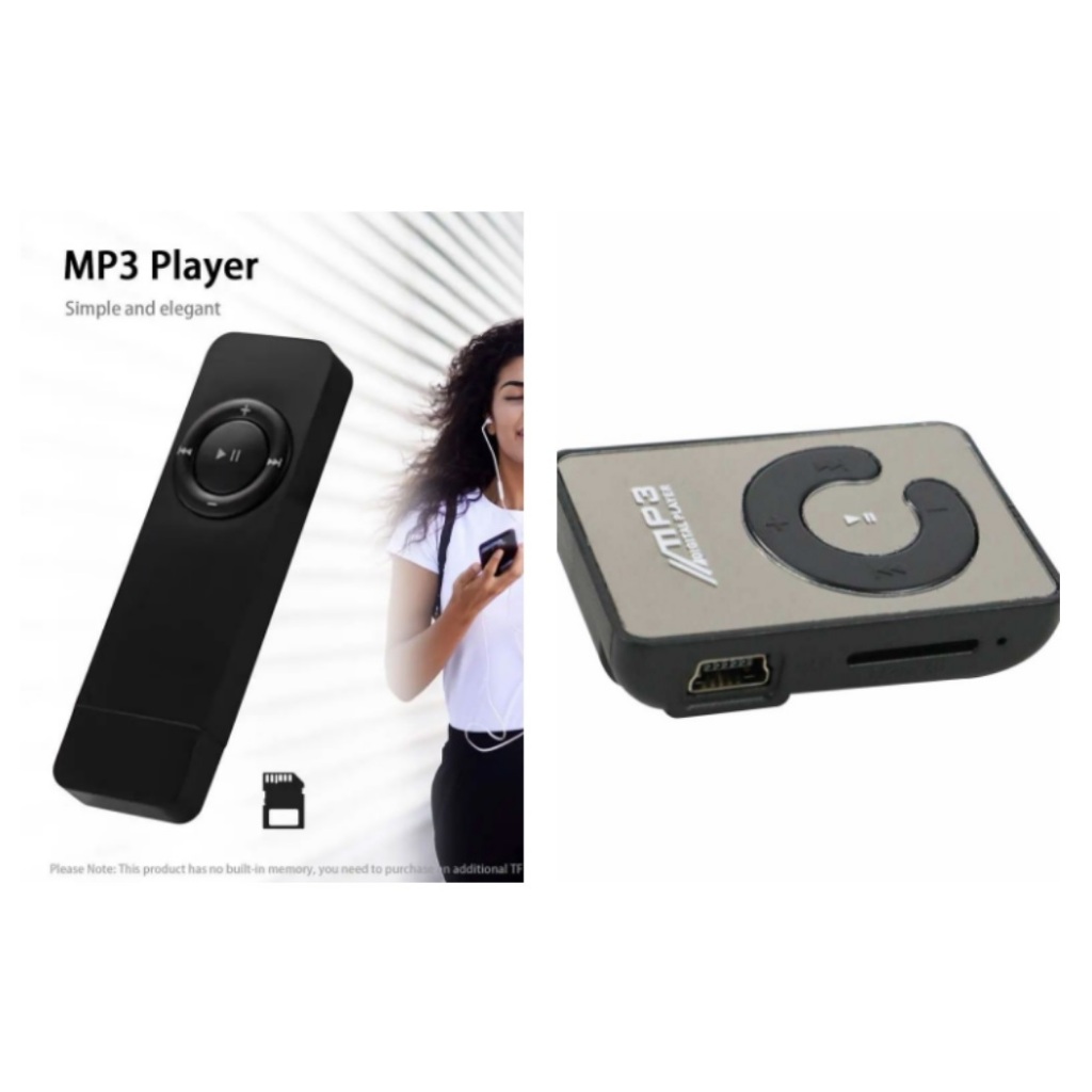 Jual (Bisa COD) MP3 Player Portable Micro SD Card dengan Klip / Alat ...