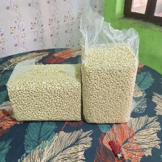 Jual Kacang Tanah Kupas Merk Koja Ukuran Besar Kemasan 1kg Shopee