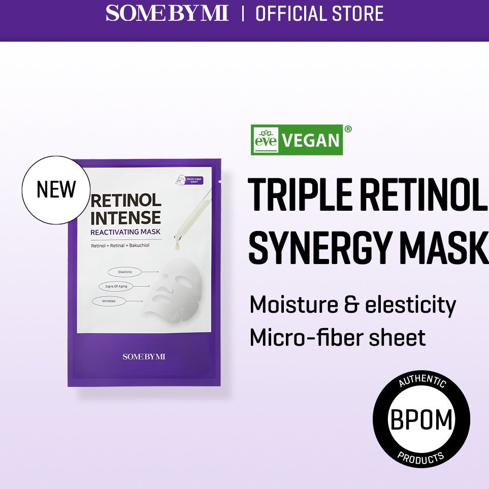 Jual Gratis Bubble SOME BY MI Retinol Intense Reactivating Mask Sheet ...