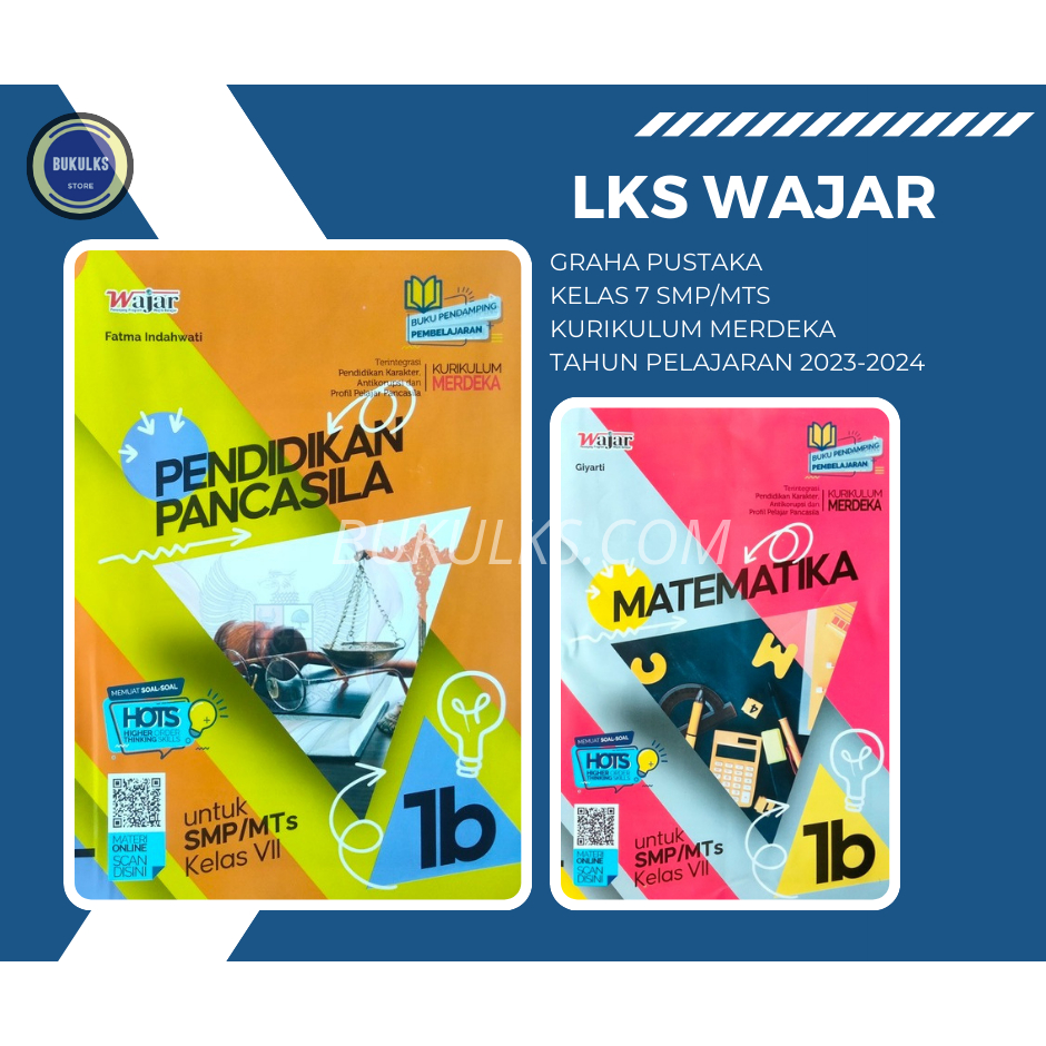 Jual Buku Lks Wajar Kurikulum Merdeka Smp Mts Kelas 7 Semester