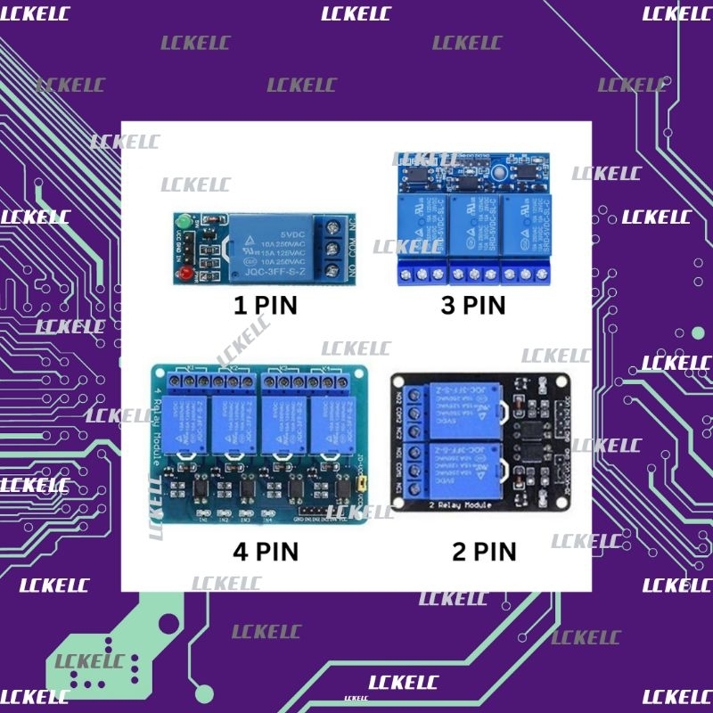 Jual MODUL RELAY 5V 1 CHANNEL, 2 CHANNEL, 3 CHANNEL, 4 CHANNEL | Shopee ...