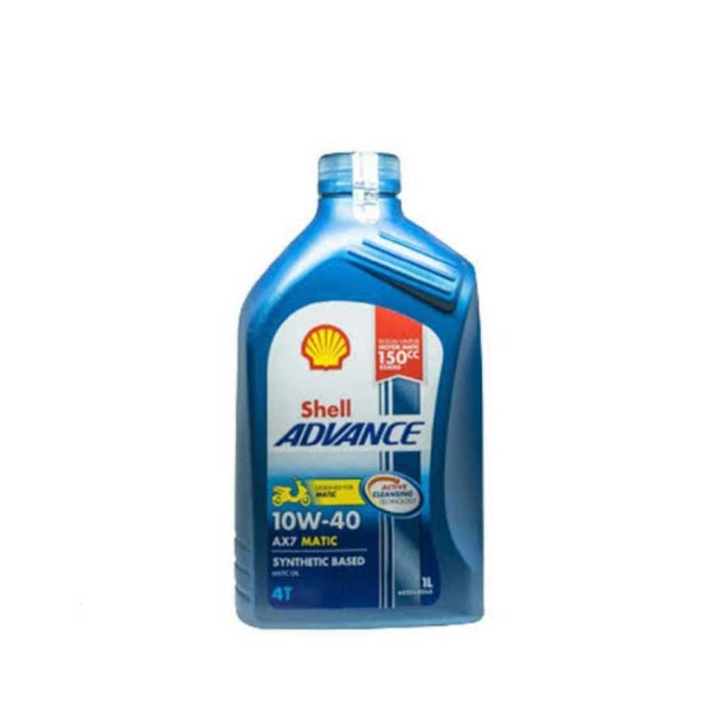 Jual OLI AX7 MATIC SHELL ADVANCE 10W-40 1LITER | Shopee Indonesia