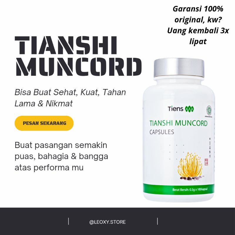 Jual Muncord Tiens Penambah Stamina Pria Dewasa Vitamin Daya Tahan Tubuh Dewasa Obat Kuat Pria 7559