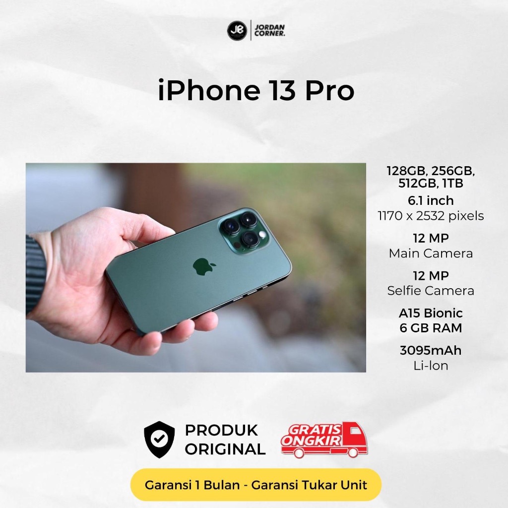 Jual iPhone 13 Pro Series Second Original | Shopee Indonesia