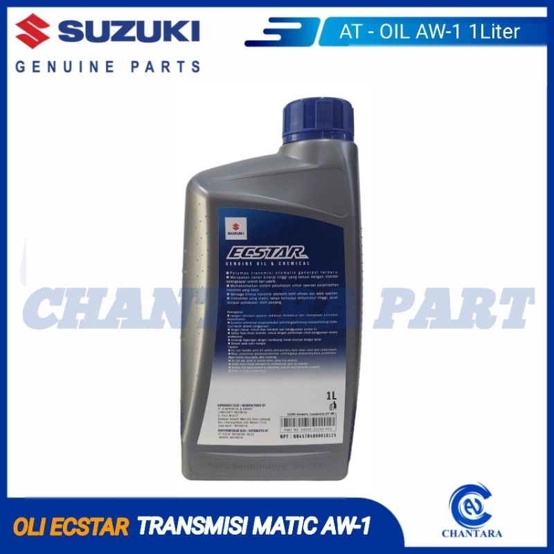 Jual Oli Ecstar AT AW-1 Transmisi Matic 1Liter Ori Versneling