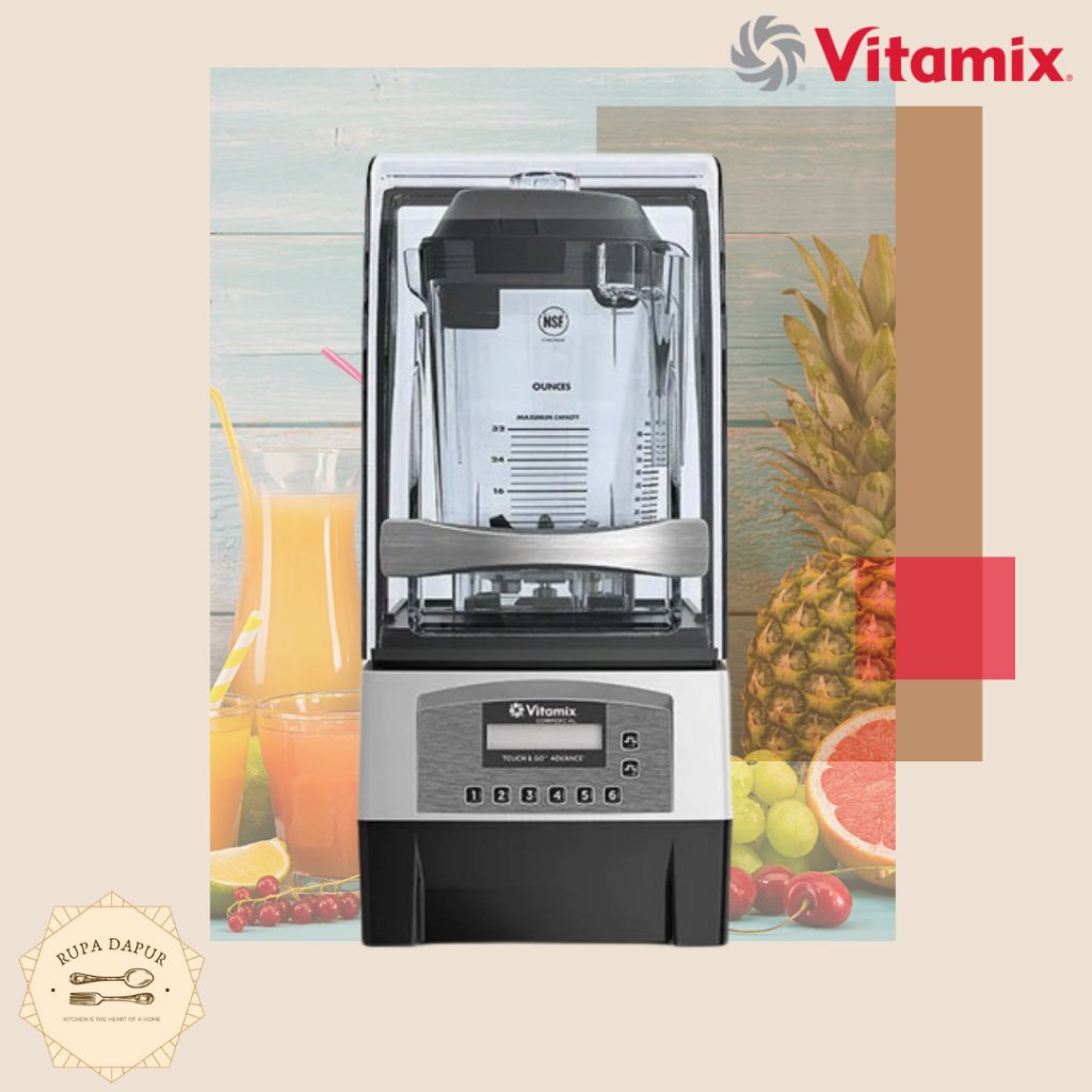 Jual Vitamix Commercial Blender Model Touch & Go Advance Heavy Duty