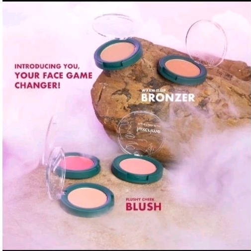 Jual Luxcrime Flushy Cheek Blush On & Bronzer | Shopee Indonesia