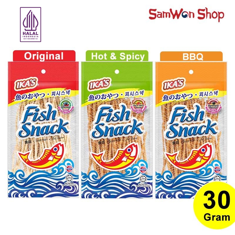 Jual FISH SNACK MERK IKA'S 30 GRAM - JUHI SNACK CEMILAN IKAN BERVARIAN ...