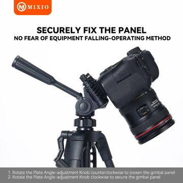 MIXIO 3366PRO 135CM Tripod Bluetooth Remote Bag For Photography Kamera Cellphone DSLR Tripod