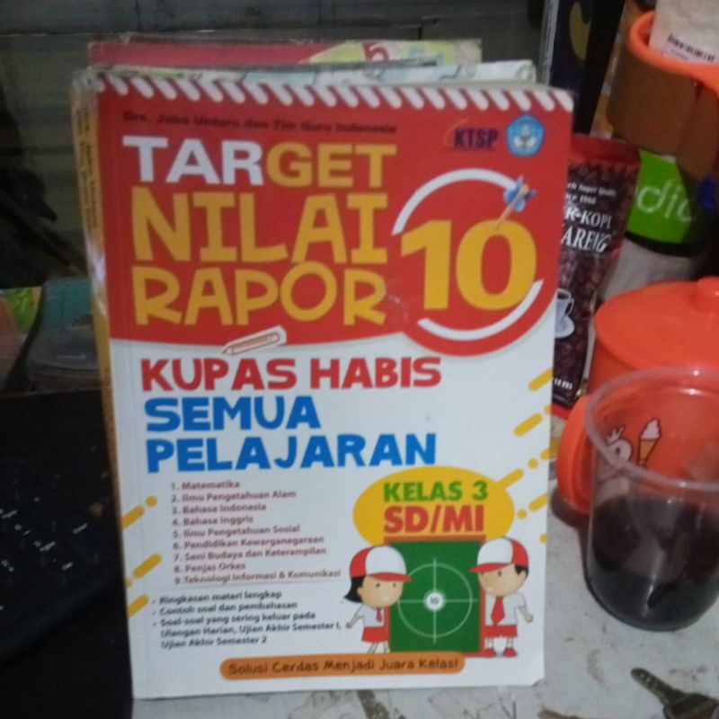 Jual BUKU TARGET NILAI RAPOR 10 KUPAS HABIS SEMUA PELAJARAN KELAS 3 SD ...
