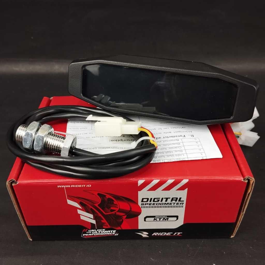 Jual SPEEDOMETER KTM SET PANGKON CNC KT3 DIGITAL RIDE IT SPIDOMETER KTM ...