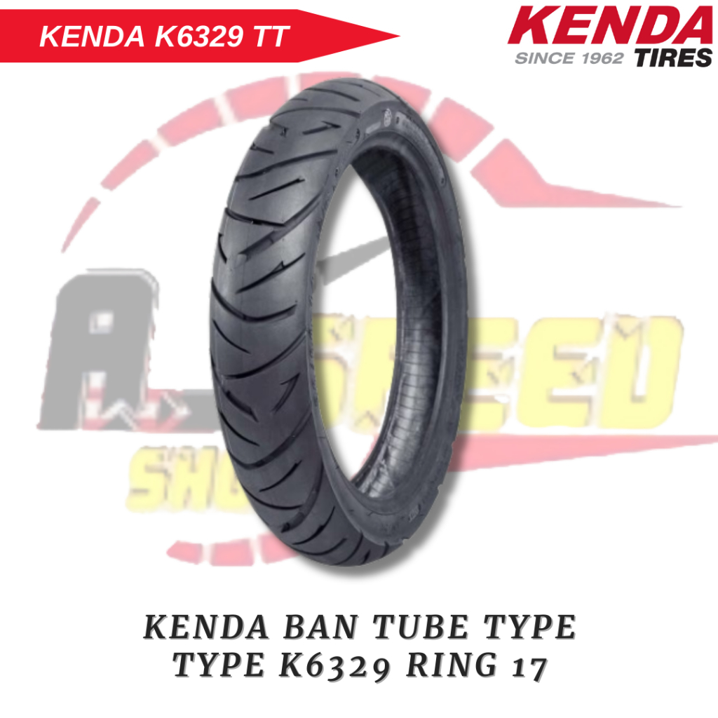 Jual Kenda Ban Luar Motor Tipe K6329 TubeType Ring 14 17 Ukuran 50/90 ...