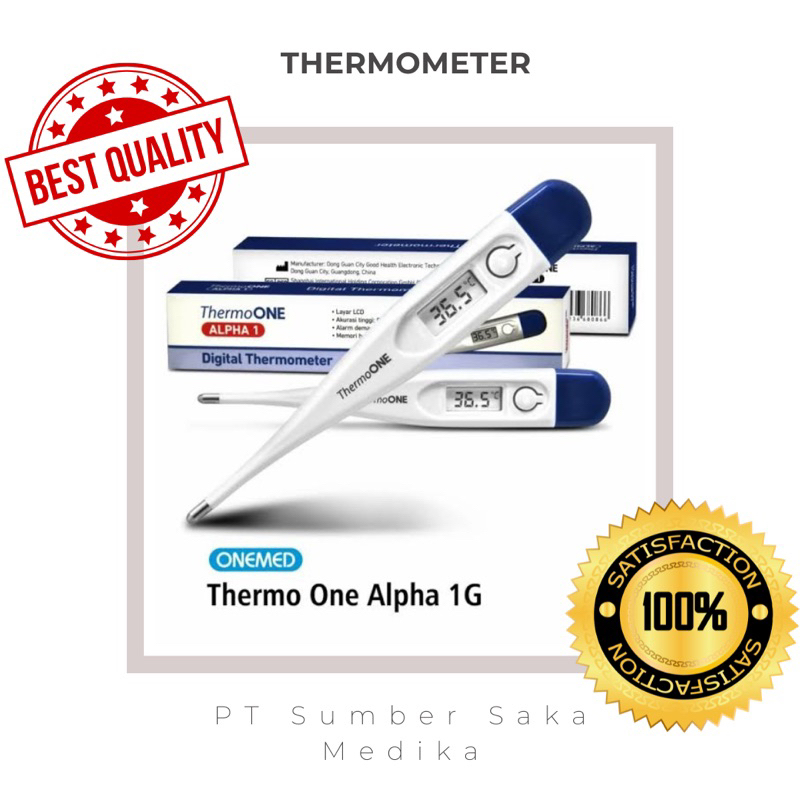 Jual Thermometer Termometer Digital Termo Thermo One Alpha 1g Onemed