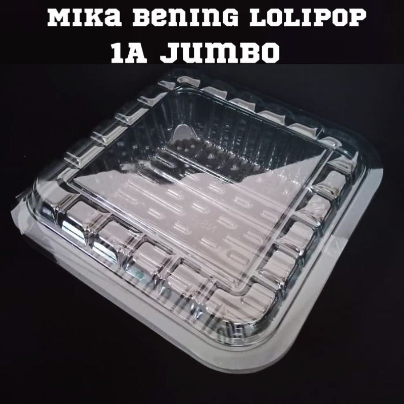 Jual Plastik Mika Kue Ukuran 1a Jumbo Mika Kotak Besar Box Mika Kue