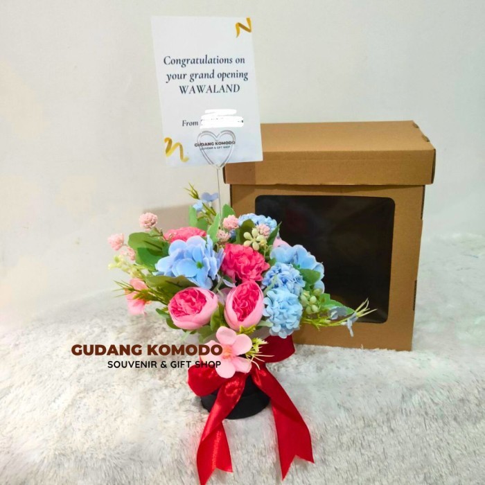 Jual Gabriella Flower Bloombox/Papan Bunga Grand Opening/Standing