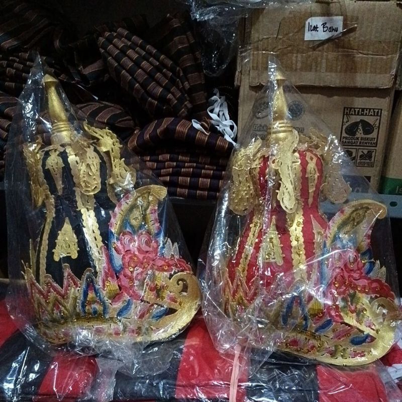 Jual kuluk teropong / irah irahan / mahkota teropong / kuluk raja ...