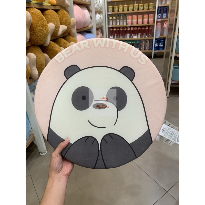 Jual MINISO Bantal Duduk dan Bantal Kursi Seri We Bare Bears / We Bare ...
