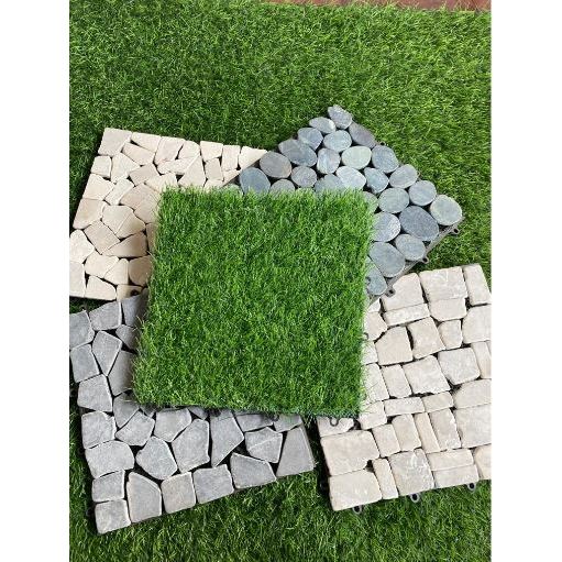 Jual Decking Tile/Lantai Rumput Sintetis | Shopee Indonesia