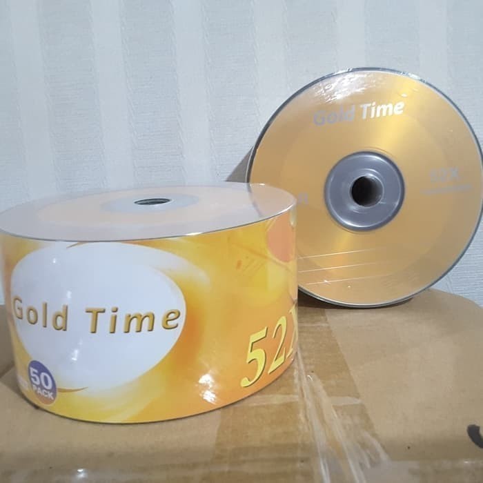 Jual Cd-R 52X GOLD TIME CDR CD KOSONG CD BLANK | Shopee Indonesia