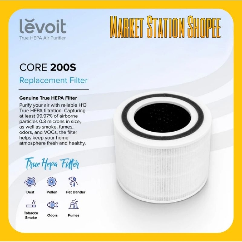 Filtre Levoit VISTA 200 Pour Purificateur D’air – True HEPA + Charbon, Neuf Sous Blister