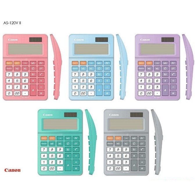 Jual canon calculator as 120v ii lv asa hb kalkulator meja canon as