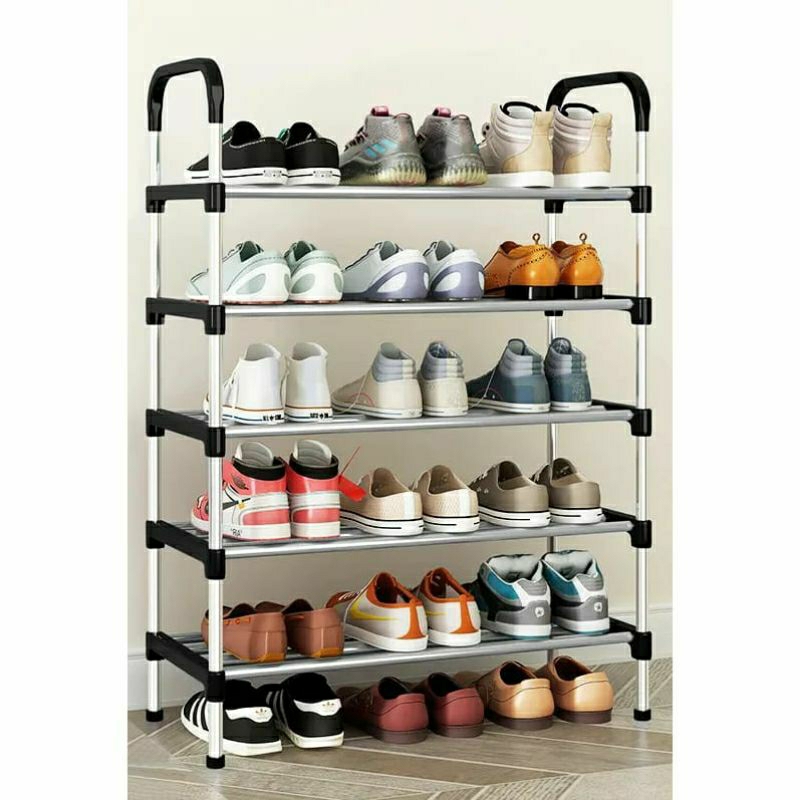 Jual Rak sepatu 5 susun gantungan payung / rak sepatu Lima tingkat ...