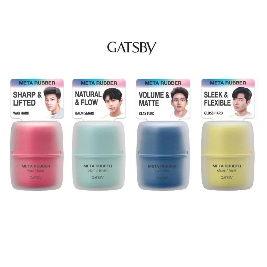 Jual Gatsby Meta Rubber Series ( Hair wax / Balm / Clay / Gloss