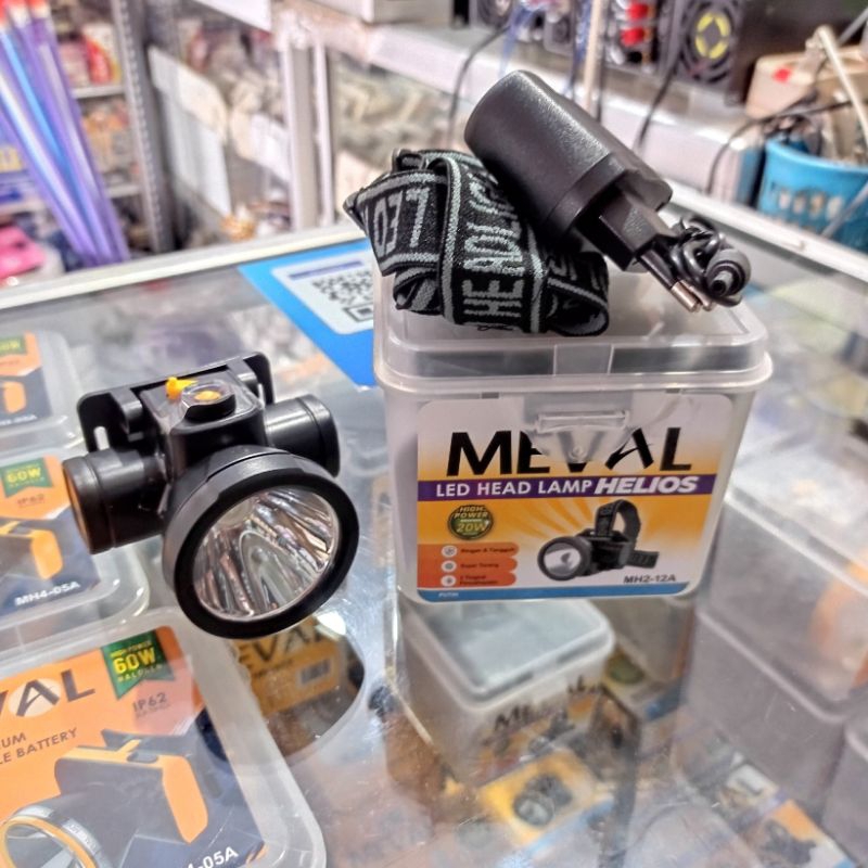 Jual HEAD LAMP MEVAL MH2-12A, SENTER KEPALA MEVAL HELIOS,HIGHT POWER ...