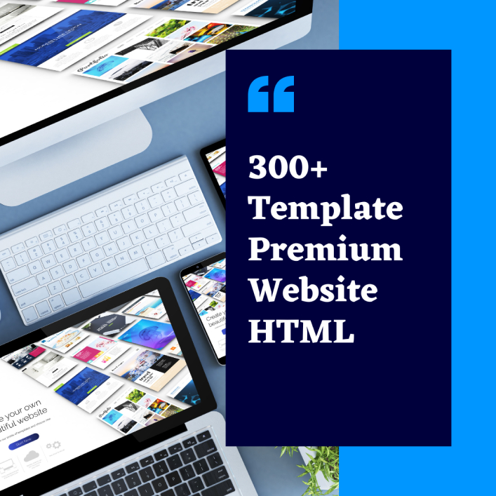 300+ template website html premium responsive