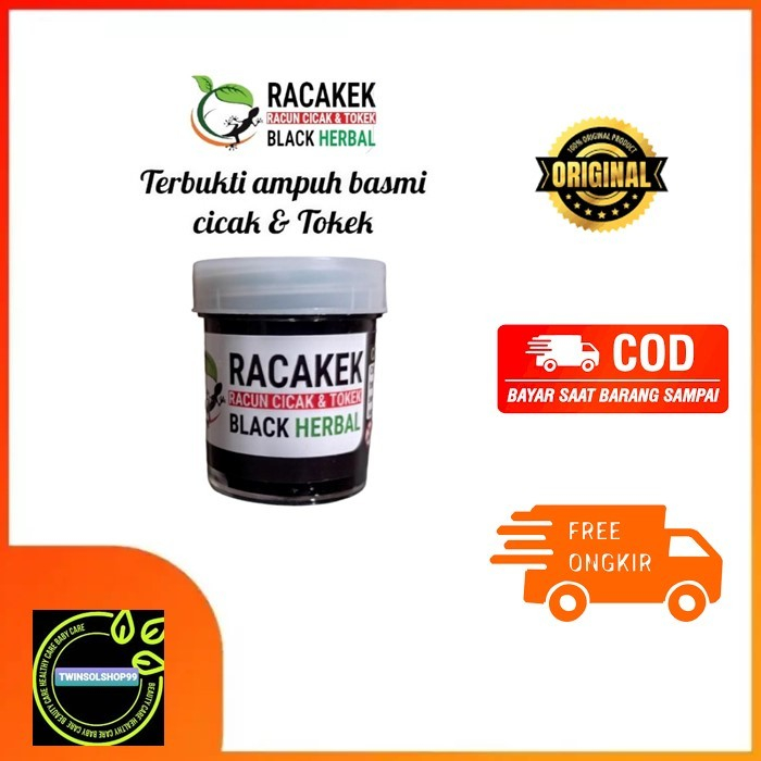 Jual Racak Racakek Racun Cicak dan Tokek Black Herbal | Shopee Indonesia
