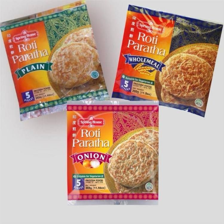 Jual SPRINGHOME Roti Paratha 325 Gram (Isi 5 Pcs) | Shopee Indonesia
