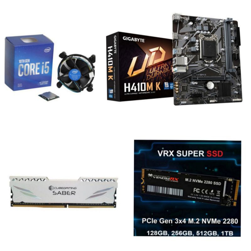 Jual Paket Processor Intel Core i5 10400 / i5 10400F Box Gen 10 ...