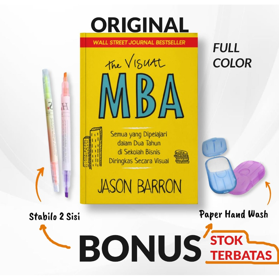 Jual Buku The Visual MBA By Jason Barron | Shopee Indonesia