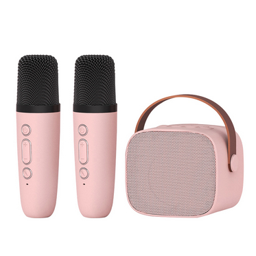 Jual SPEAKER BLUETOOTH MINI KARAOKE 2 MIC PORTABLE WIRELESS | Shopee ...