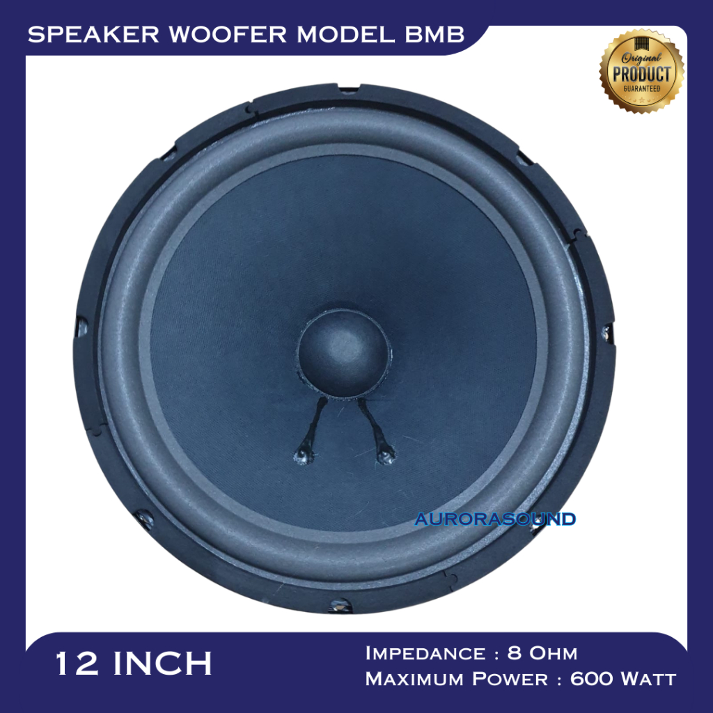 Jual SPEAKER KARAOKE MODEL BMB 12 INCH 12IN FULL RANGE WOOFER 600 WATT