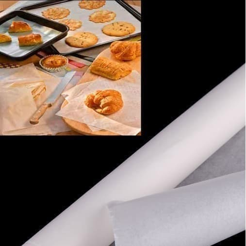 Jual Seven Papers Baking Paper 30x30cm Siliconized Kertas roti Alas ...
