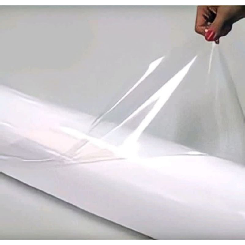 Jual wrapping motor - sticker/skotlet transparan bening putih ...